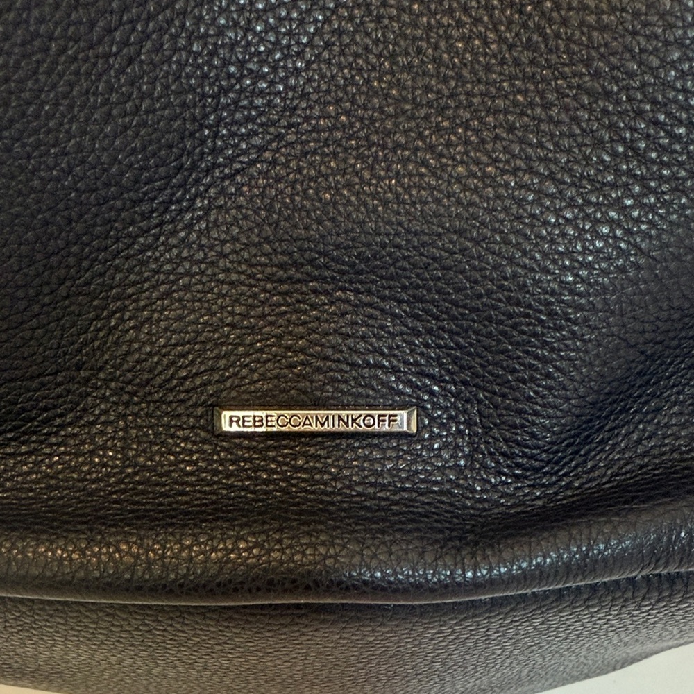 Rebecca Minkoff Navy pebbled Leather Backpack - Picture 6 of 7